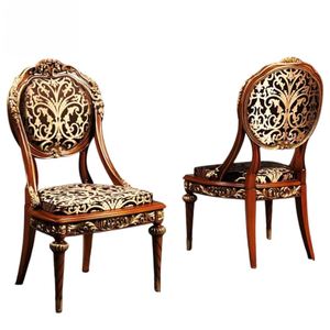 ชุดโต๊ะอาหารไม้สักแท้พับได้ 8 ที่นั่ง ดีไซน์หรูหรา |   เฟอร์นิเจอร์รับประทานอาหารแกะสลักทองคำสไตล์โมเดิร์น ทำด้วยมือ สำหรับใช้ในอพาร์ตเมนต์และโรงแรม - Product Image 3