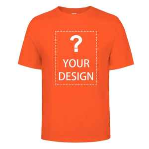 100% algodón personalizado hombres Casual sólido patrón bordado cuello Camiseta de manga corta talla grande Jersey transpirable diseño impreso - Product Image 2