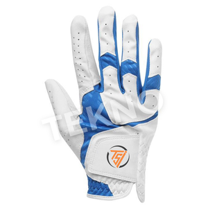 Guantes de golf con logotipo personalizado de alta calidad Bajo MOQ Servicio OEM Precio barato Hecho Cuero de alta calidad Disponible Diferentes colores Deportes - Product Image 2