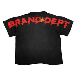 T-shirt surdimensionné personnalisé en coton lourd imprimé graphique décontracté pour hommes t-shirts vierges vintage lavés à l'acide chemises pour hommes - Product Image 4