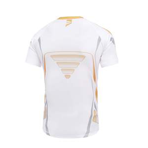 Green Hill 2023 Rashguard à manches courtes sublimé, protection UV, blanc, en nylon, vêtements de sport pour MMA, anti-UV - Product Image 2