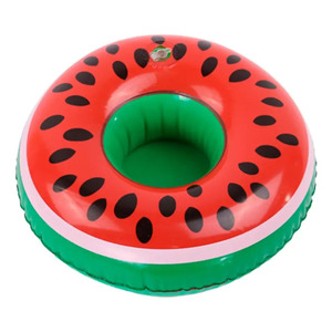 Inflatable Watermelon <b>Pool</b> Drink Holder - Assorted Colors - Product Image 1