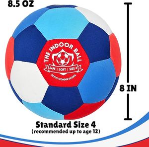 Tốt nhất chất lượng cao mềm bouncy Kích thước 4 bóng mềm cho trẻ em 'chơi indioor mà không có âm thanh - Product Image 4