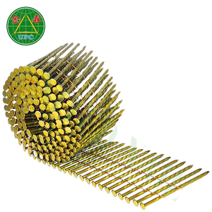 Clavos de bobina intercalados de alambre de 2,87x70mm al por mayor con cabeza tipo vástago de tornillo para fabricación de palés precio competitivo Vietnam - Product Image 4