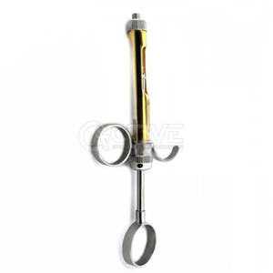 Jeringa dental de alta resistencia con mango ergonómico Jeringa dental reutilizable de acero inoxidable para uso profesional - Product Image 6