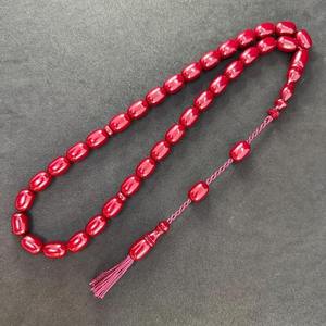 Tasbih en résine écologique fait main - Décoration d'intérieur, sculpture de table, cadeau religieux musulman parfait - Product Image 1