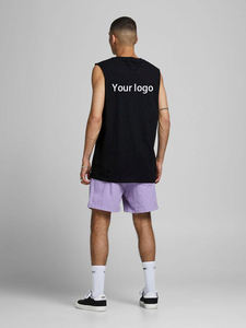 Top Selling Custom Muscle Fit Singlets Gym Wear <b>Running</b> <b>Vest</b> <b>Mens</b> Sleeveless Gym Tank Top - Product Image 2