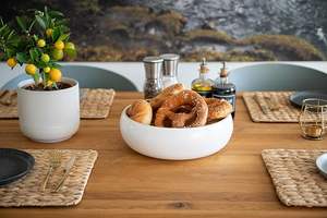 ชามเสิร์ฟขนมไม้มะม่วงเป็นมิตรกับสิ่งแวดล้อมมีสีและขนาดที่กำหนดเองได้ - Product Image 4