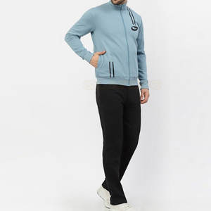 Chándal Deportivo para Hombre de Primera Calidad al por Mayor, Diseño Personalizado, Color Sólido, Talla Grande, Transpirable, 100% Algodón Ecológico para Invierno - Product Image 2