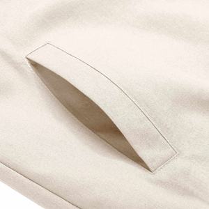 Blousons universitaires d'hiver pour hommes grande taille, coupe-vent, col montant, personnalisables avec logo et nom, qualité supérieure, vente en gros - Product Image 4