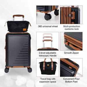 Maleta de PC Ligera Expandible con Candado TSA, 4 Ruedas, Asa Suave y Forro de Poliéster Resistente para Uso Personal y de Negocios - Product Image 2