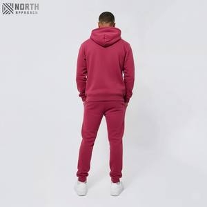 Vente en gros 100% coton biologique survêtement d'hiver pour hommes de haute qualité 400-500 Gsm Streetwear Jogging pull polaire pantalons de survêtement - Product Image 2