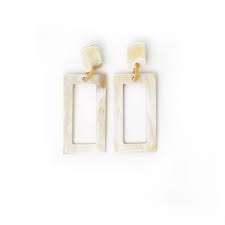 Boucle d'oreille en corne de buffle pour fête anniversaire filles femmes boucle d'oreille en corne bonne qualité boucle d'oreille en corne de vache à prix raisonnable - Product Image 4