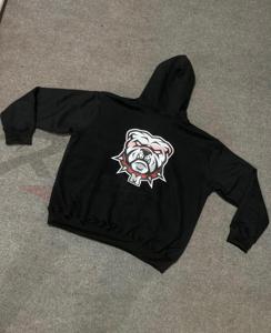 Sweat à capuche décontracté pour homme en coton de haute qualité, épais, en molleton bouclette, couleur unie, avec logo personnalisé, séchage rapide - Product Image 3