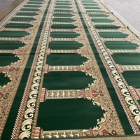 Tapis de luxe de haute qualité en 3D, tapis de mosquée personnalisé en Wilton doux, technique de coupe en rouleau, poils coupés, avec échantillon gratuit