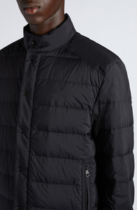 Venta al por mayor de la mejor calidad personalizado negro cálido Puffer chaquetas de los hombres acolchado a prueba de viento de invierno al aire libre Puffer Coat - Product Image 2