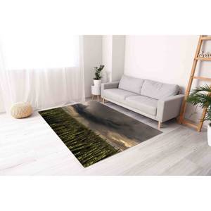 Tapis Paysage Champêtre : Vue sur la Nature Orageuse, Tapis Imprimé, Tapis Doux Non Tissé - Product Image 5