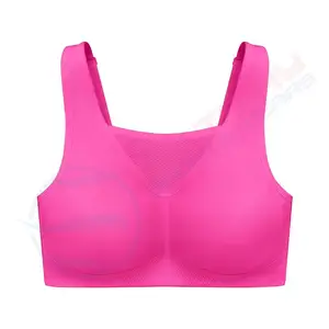 Sujetador deportivo sin costuras de alta calidad de alto soporte para mujer transpirable Cool Lift up Air Bra 2024 nuevo Sujetador deportivo de gran tamaño