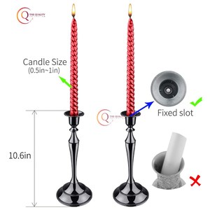 Classique Top Vente Table Top Décoration Foudre Bougeoir De Noël Dernière Arrivée Ensemble De 2 Unique Bougie Pot Pas Cher Prix - Product Image 2