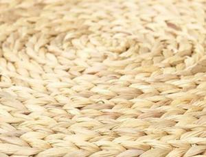 For Amazon Hot Sale Seagrass Water Hyacinth <b>Pouf</b> de Rangement Counter Stools Chair Customize Size Color Dining Room Seat Chairs - Product Image 2