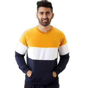 Vente en gros de sweatshirt 100% polyester personnalisé de haute qualité pour hommes tissu polaire d'hiver avec logo brodé bon marché OEM personnalisé - Product Image 2