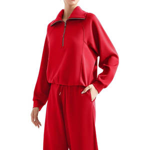 เสื้อสูทเอวลอยสำหรับผู้หญิงแบบสั่งตัดตามแบบได้ชุดฤดูหนาวแบบลำลองลายพื้นพร้อมตรายี่ห้อส่วนตัวแบบใหม่2025 - Product Image 2