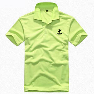 Polo en coton doux pour homme, logo personnalisé, manches courtes, col décontracté, haut drôle, t-shirt solide, grande taille, personnalisable, grande taille - Product Image 1