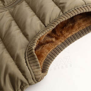 Producto Popular para hombre, chaqueta acolchada con cuello levantado, chaqueta acolchada sin mangas, chaqueta acolchada cómoda sin mangas - Product Image 4