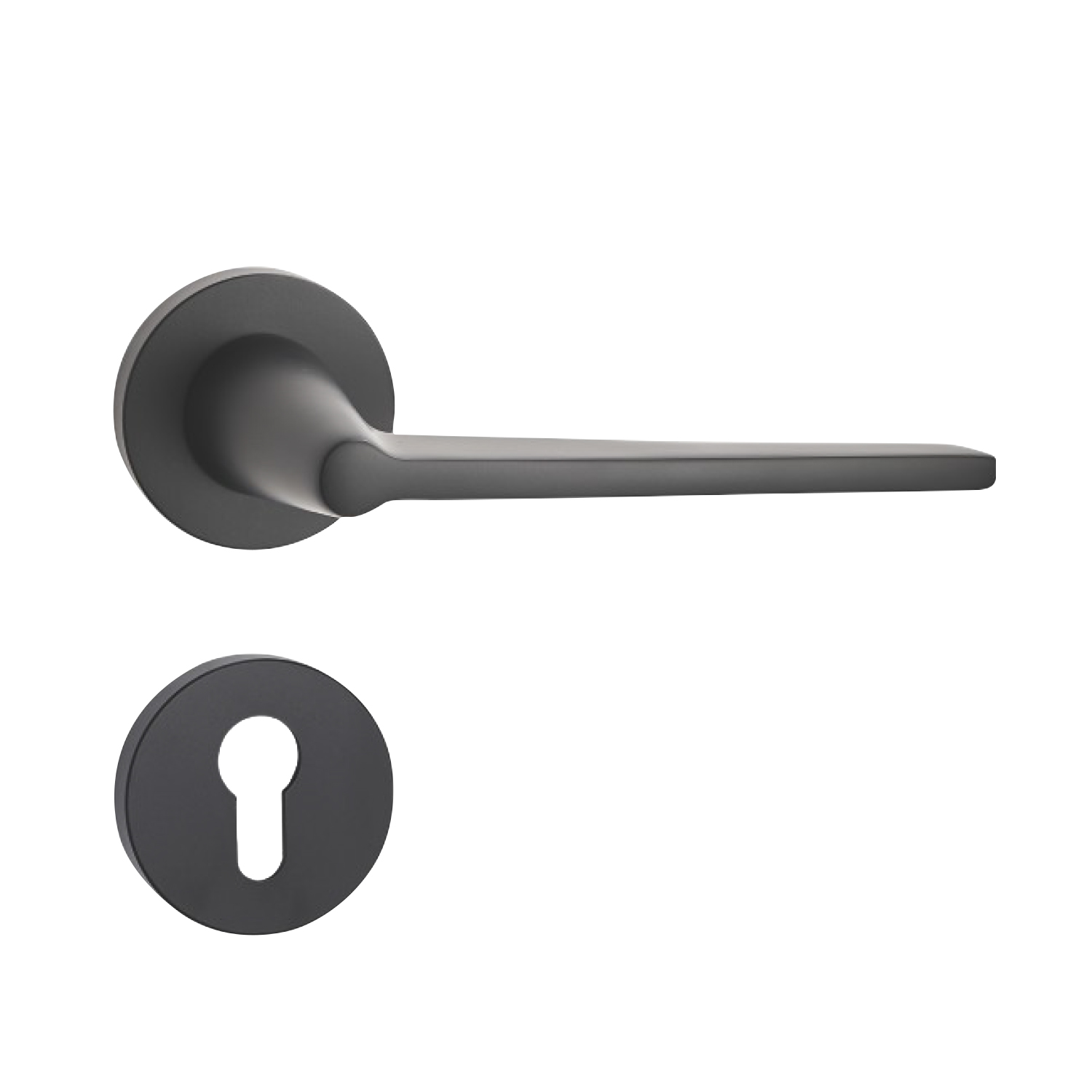 สีดำด้าน/โครเมี่ยมขัดเงา/PVD/แปรงทองเหลือง