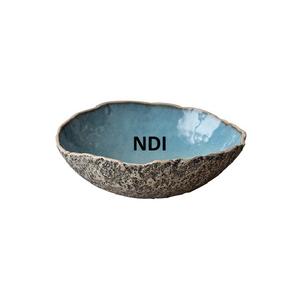 Cuenco para servir de almacenamiento de ensalada de frutas de alta tendencia, contenedor de comida duradero redondeado decorativo, cuenco de madera de Acacia, superventas - Product Image 4