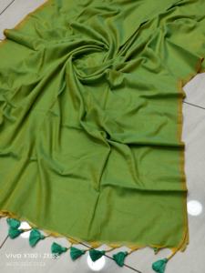 Sari de Algodón Malé Tejido Cómodo para el Verano, Vestido Ligero de Secado Rápido y Ecológico para Niñas y Mujeres, Bodas - Product Image 4