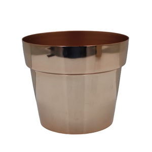 Meilleur produit jardinière en métal laiton plaqué aluminium métallisé Mddern Look utilisation pour l'extérieur décoration de jardin jardinière style moderne - Product Image 3