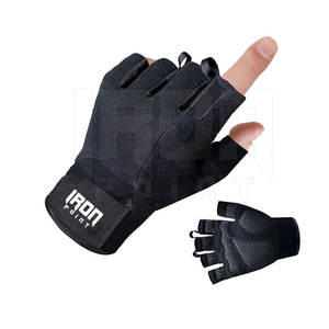 Guantes de levantamiento de pesas de cuero de alta calidad de la mejor calidad del fabricante profesional - Product Image 6