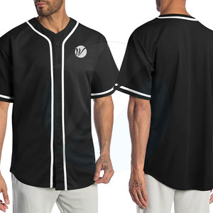 เสื้อเจอร์ซีย์เบสบอลสีพื้นเสื้อเจอร์ซีย์เบสบอลสำหรับมืออาชีพ - Product Image 3