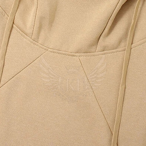 2024 Custom Made Men's Pullover <b>Hoodies</b> Casual Winter Wear Solid Color Fleece with Printed Pattern Hooded Collar Online Sale - Product Image 4