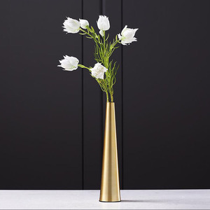 Nouveau Look jardin et décoration de la maison ornement de ménage Vase à fleurs en métal dernière conception Vase à fleurs en laiton - Product Image 1