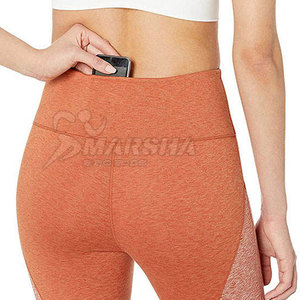 Leggings de yoga sur mesure grande taille, taille élastique, respirants, style unique, vente chaude - Product Image 3