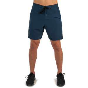 High Quality New Design Outdoors Back Zipper Eyelet Pockets Double <b>Layer</b> Sports Gym Running Shorts for Men - Product Image 1