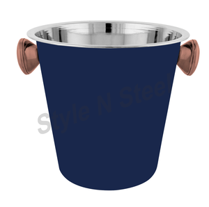 Diseño CLÁSICO con estilo Impreso Cubo de vino de acero inoxidable Diseñador Cubo de vino de metal - Product Image 2