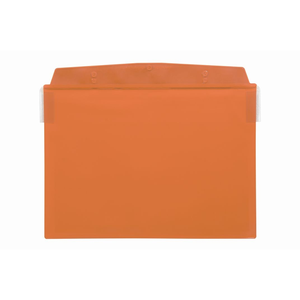 Portaetichette con Aletta Protettiva Appendibili DIN A5 Orizzontali Arancioni Confezione da 10-SD014-08 - Product Image 2