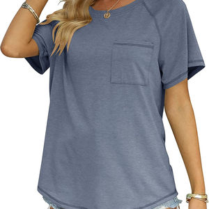 Nuevos diseños de llegada, camisetas para mujer, ropa de calle, camisetas elegantes de Hip Hop informales, camisetas de algodón y poliéster para mujer - Product Image 3