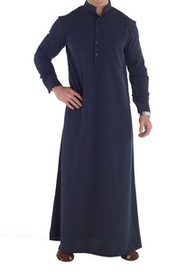 Vêtements islamiques populaires pour hommes Thobe musulman arabe Thobe vente en gros Jubba pour hommes Thobe islamique pour hommes - Product Image 6