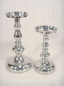 Portavelas de pilar de aluminio para artículo decorativo de mesa - Product Image 4