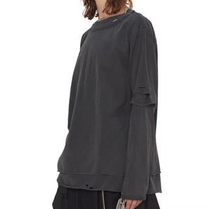 Camiseta Vintage Crew de ajuste relajado para hombre, camiseta informal Retro suave y cómoda para todos los días - Product Image 5