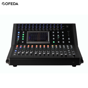 Console de mixage audio numérique professionnelle GOX MT24, matériau métallique, rack, WIFI, équipement de studio d'enregistrement, Zhejiang - Product Image 1