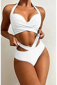 Maillot de bain une pièce pour femme d'origine turque, service OEM ODM, tissu de haute qualité, fabricant de marque privée - Product Image 5