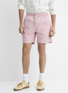 Pantalones cortos transpirables para correr para hombre, pantalones cortos informales lisos para Fitness, pantalones cortos de algodón de verano de secado rápido - Product Image 6