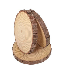 Wohohoho 32 piezas <span class=keywords><strong>de</strong></span> rodajas <span class=keywords><strong>de</strong></span> <span class=keywords><strong>madera</strong></span> <span class=keywords><strong>de</strong></span> pino <span class=keywords><strong>de</strong></span> 3.2-3.6 pulgadas, sin acabar, preperforadas, engrosadas, <span class=keywords><strong>para</strong></span> posavasos, adornos <span class=keywords><strong>de</strong></span> <span class=keywords><strong>Navidad</strong></span> y bodas, <span class=keywords><strong>manualidades</strong></span> DIY - Product Image 3
