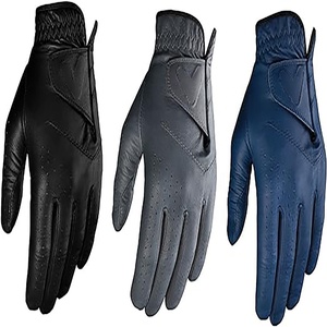 Guantes de golf de cuero Cabretta antideslizantes al por mayor 2025 con logotipo personalizado para deportes y gimnasio hechos de piel de oveja y PU - Product Image 5