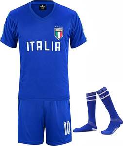 Fabricante Personalizado de Camisetas de Fútbol Profesionales, Uniformes de Árbitro de Manga Corta, Camiseta de Fútbol Original de Poliéster - Product Image 1